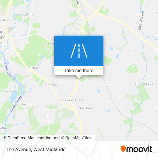 The Avenue map