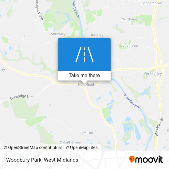 Woodbury Park map