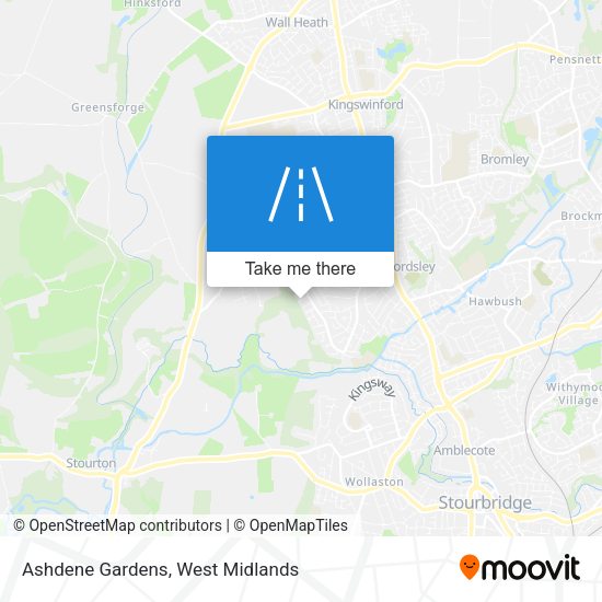 Ashdene Gardens map