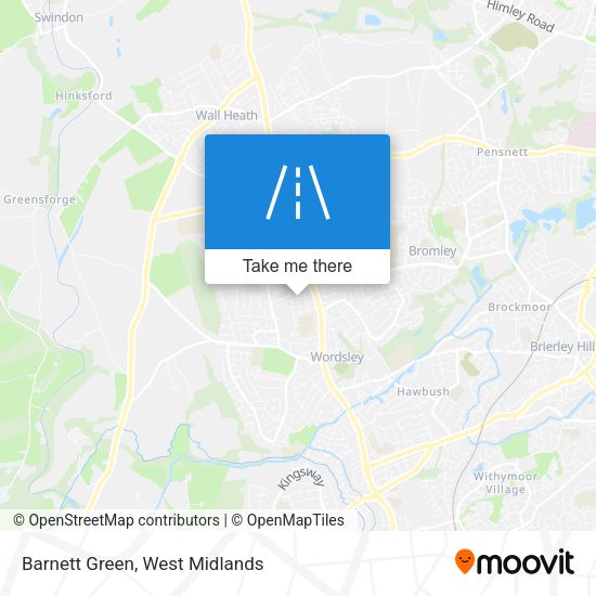 Barnett Green map