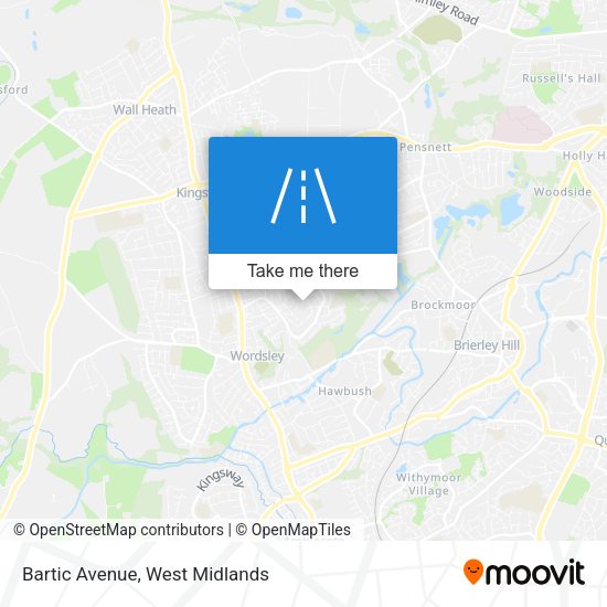 Bartic Avenue map