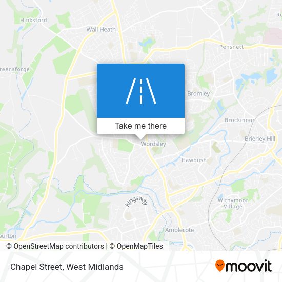 Chapel Street map