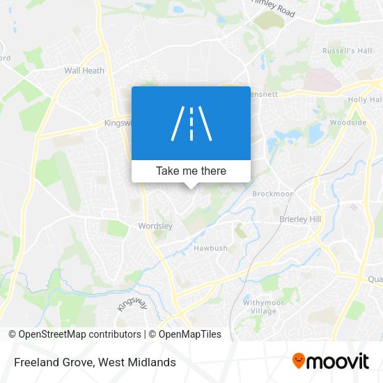 Freeland Grove map