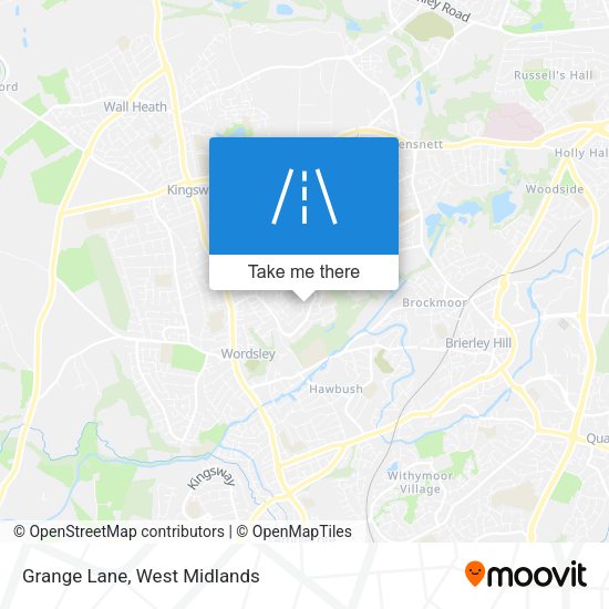 Grange Lane map