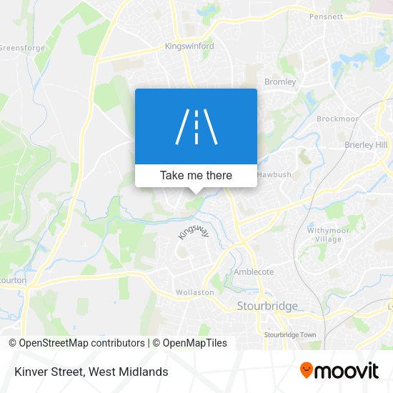 Kinver Street map