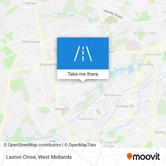 Laxton Close map