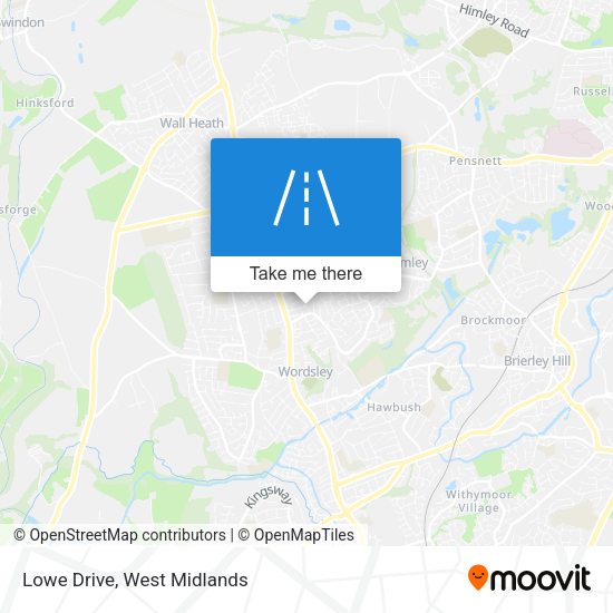 Lowe Drive map