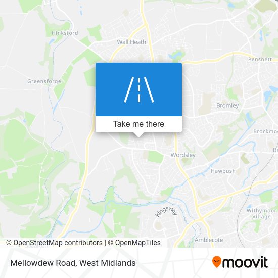 Mellowdew Road map