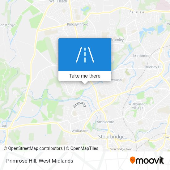 Primrose Hill map