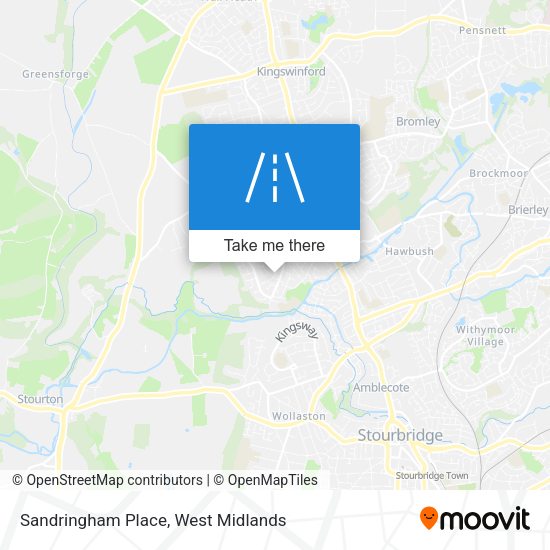 Sandringham Place map