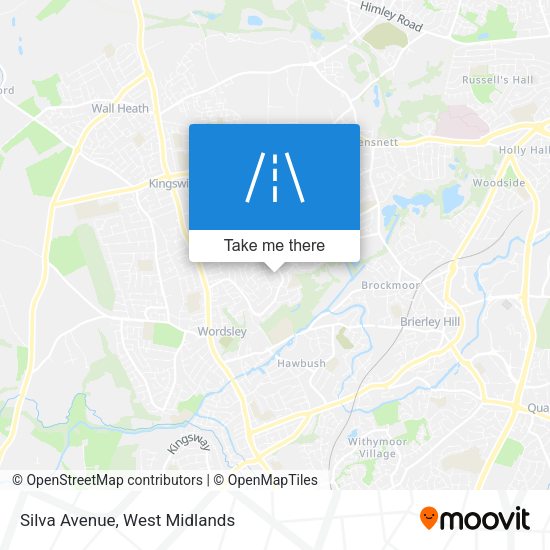 Silva Avenue map