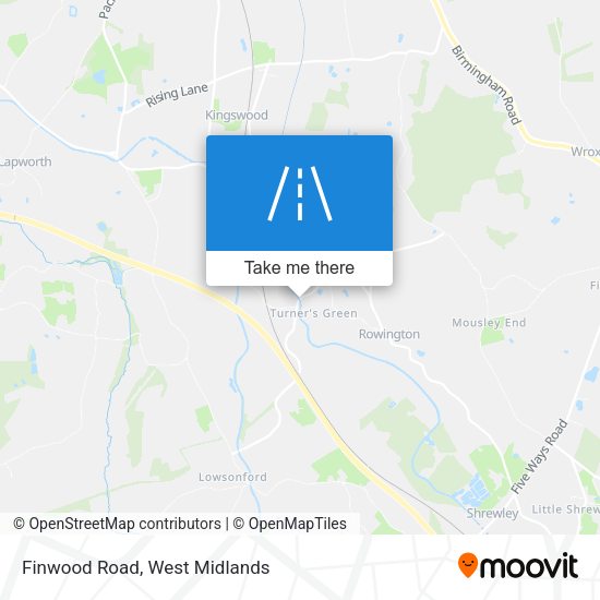 Finwood Road map