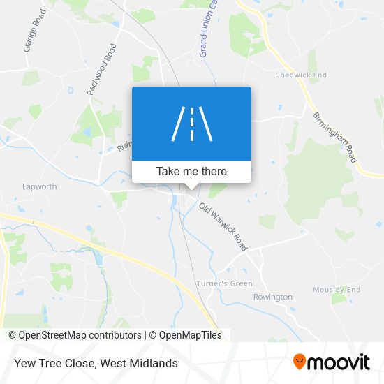 Yew Tree Close map