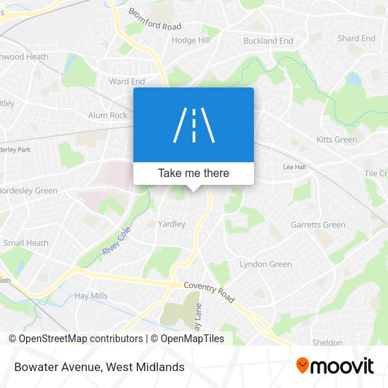 Bowater Avenue map
