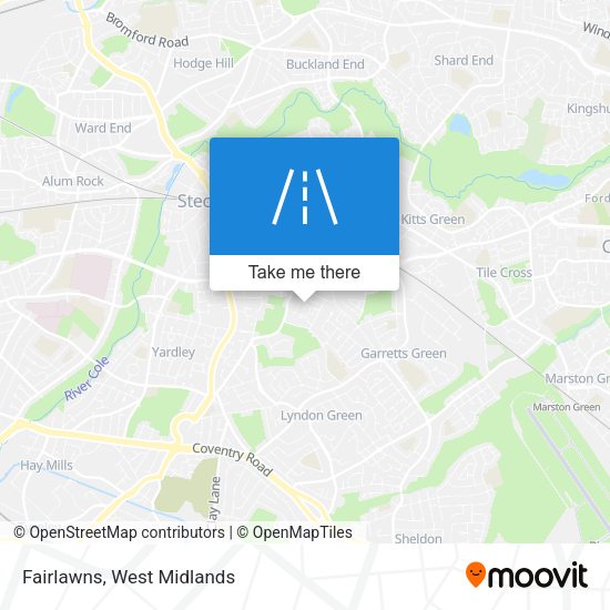 Fairlawns map