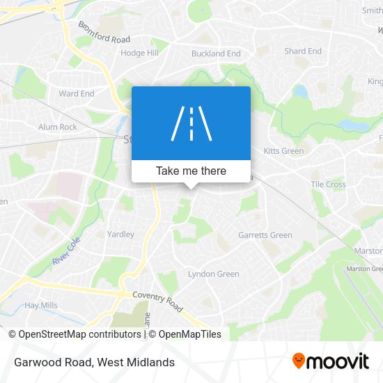 Garwood Road map
