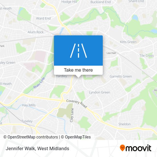 Jennifer Walk map