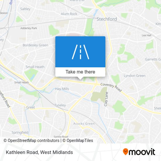 Kathleen Road map
