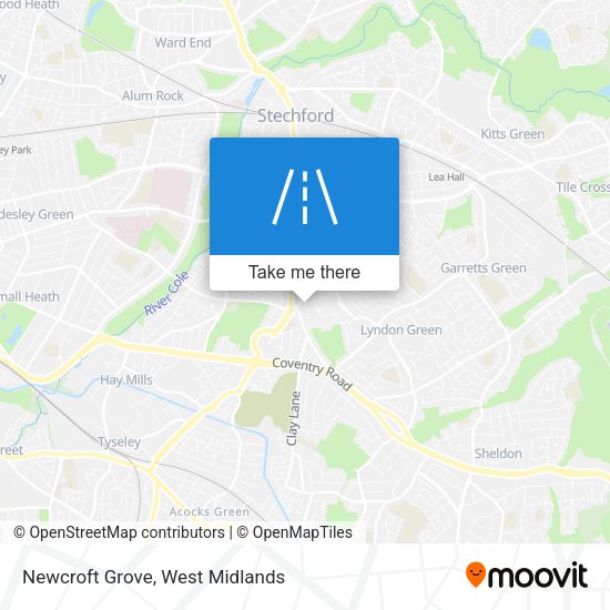 Newcroft Grove map