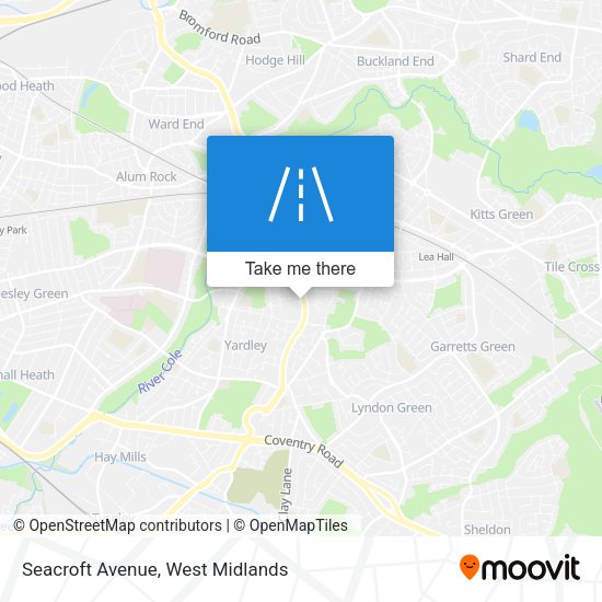 Seacroft Avenue map