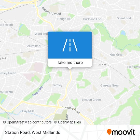 Station Road map