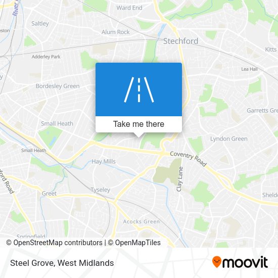Steel Grove map