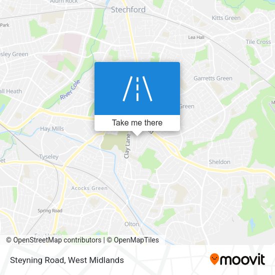 Steyning Road map
