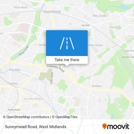Sunnymead Road map