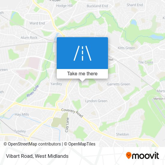 Vibart Road map
