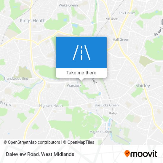 Daleview Road map