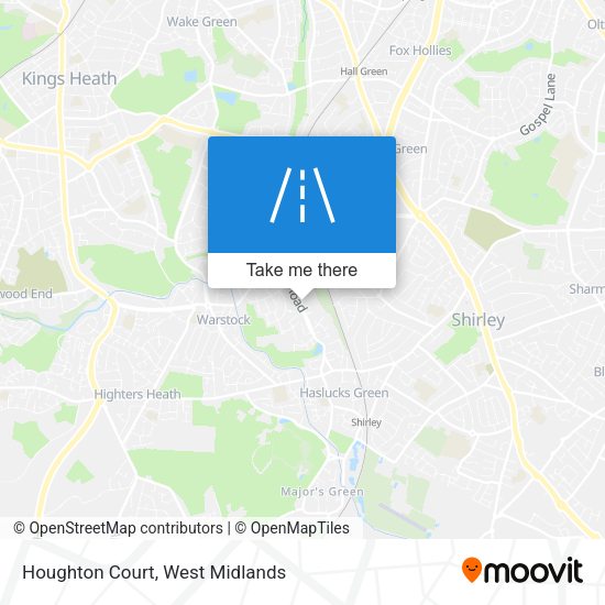 Houghton Court map