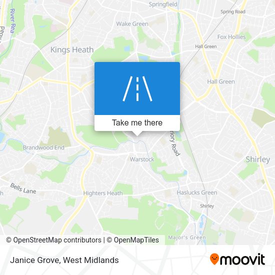 Janice Grove map