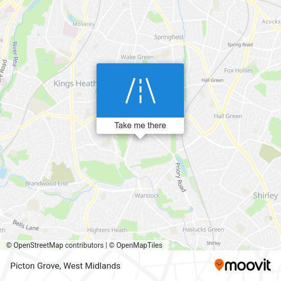 Picton Grove map