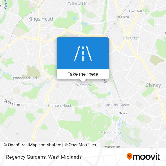 Regency Gardens map