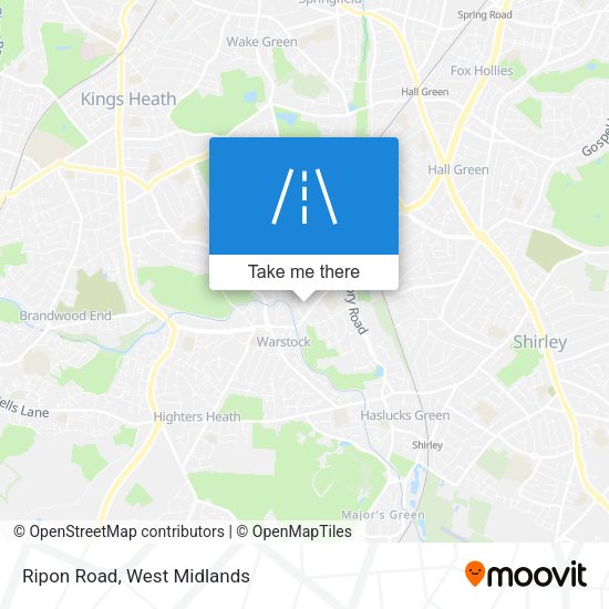 Ripon Road map