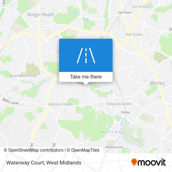 Waterway Court map