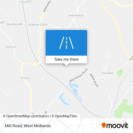 Mill Road map