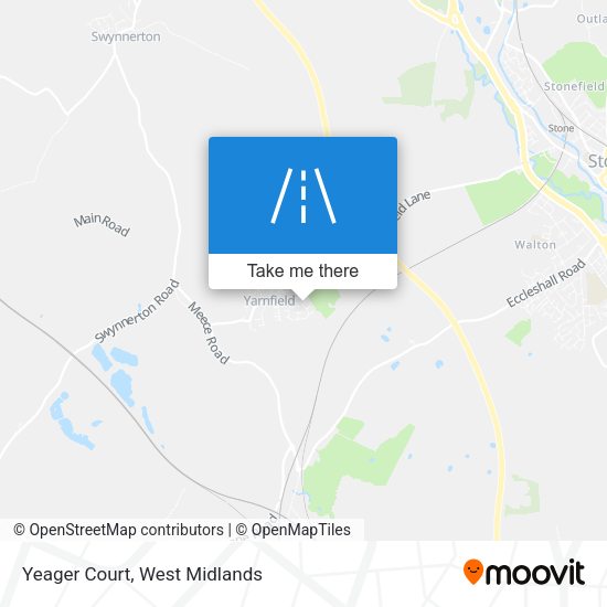 Yeager Court map