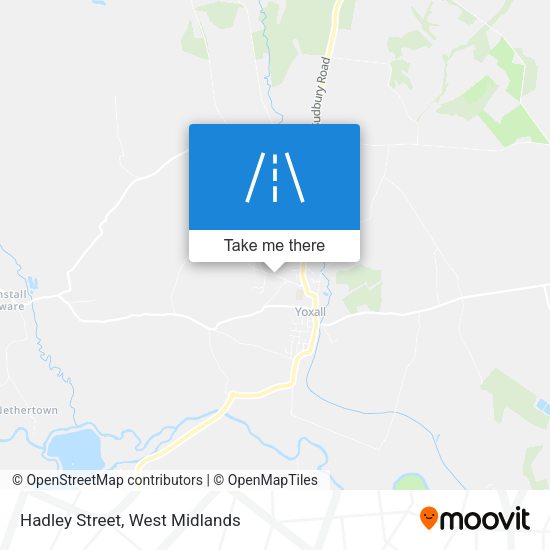 Hadley Street map