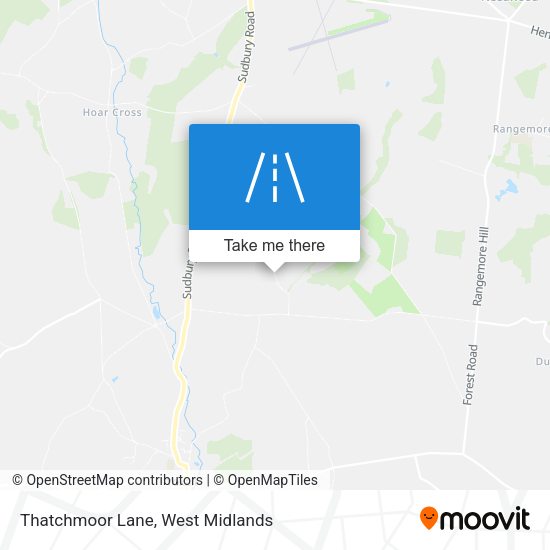 Thatchmoor Lane map