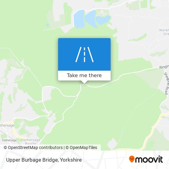 Upper Burbage Bridge map