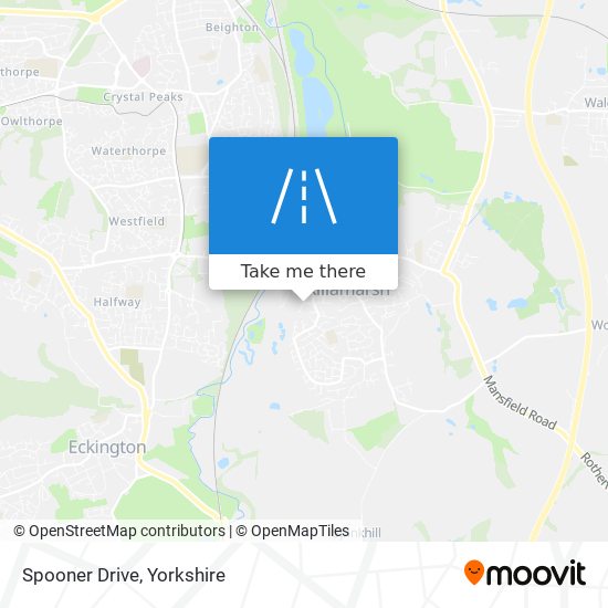 Spooner Drive map