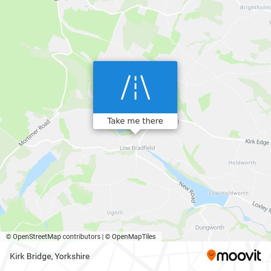 Kirk Bridge map