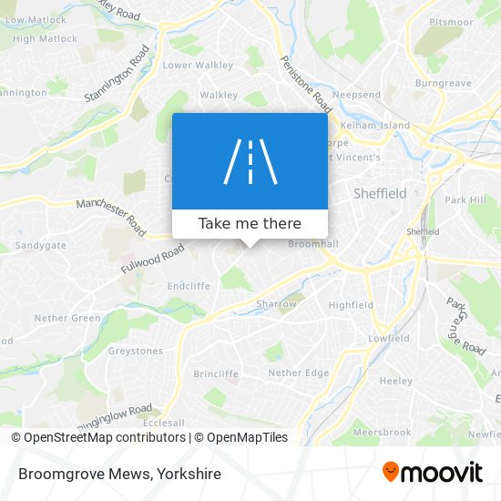 Broomgrove Mews map