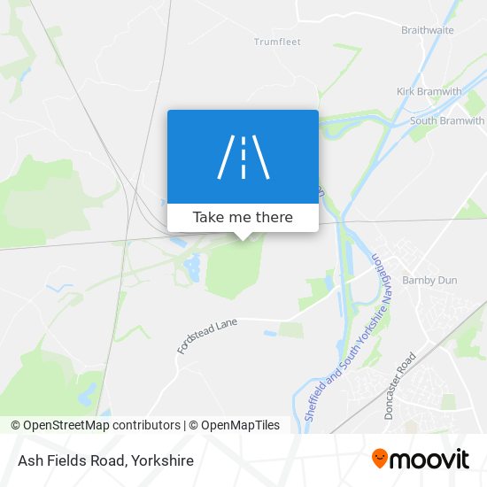 Ash Fields Road map