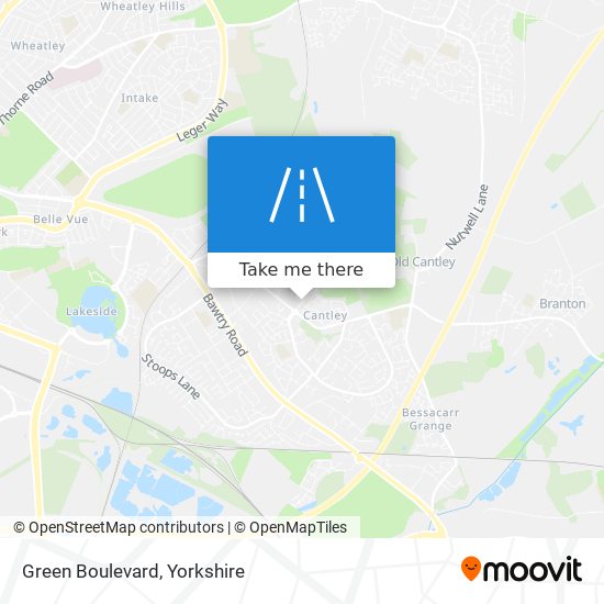 Green Boulevard map