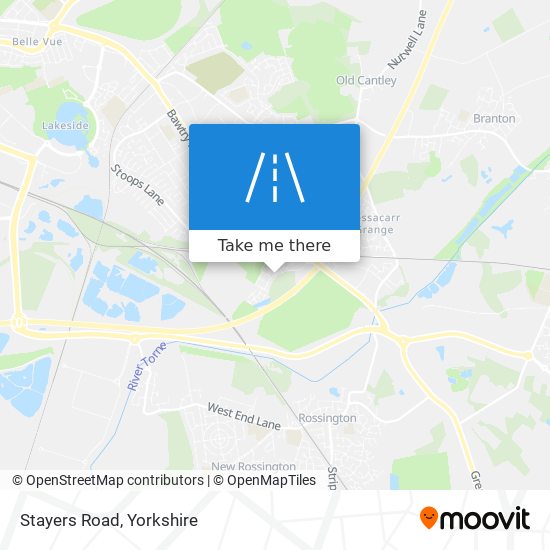 Stayers Road map