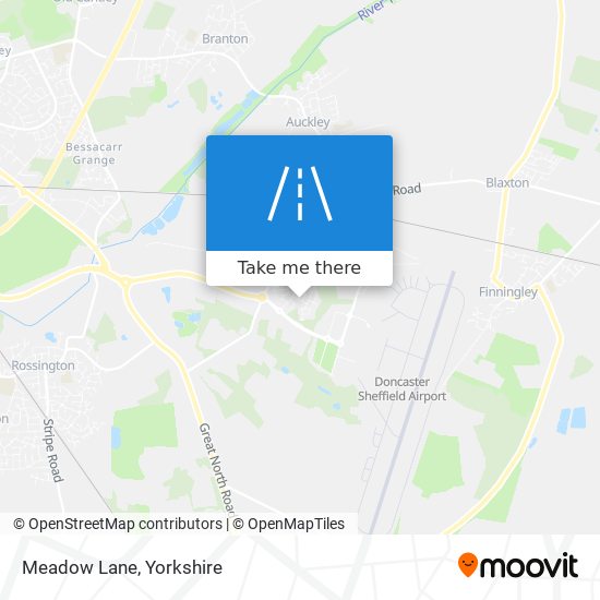 Meadow Lane map