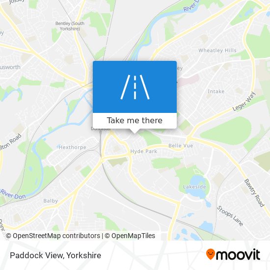 Paddock View map