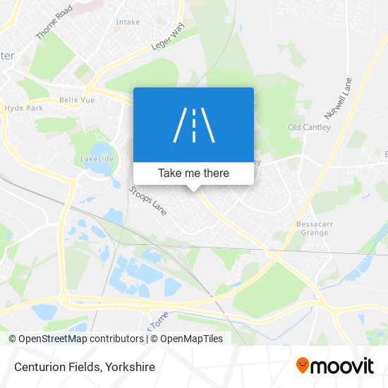 Centurion Fields map